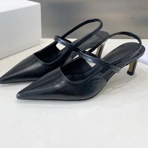 Elegant Women Shoes Customizable logo Handmade Women's Tacones Para Mujer Pumps High Heel Shoes for Women