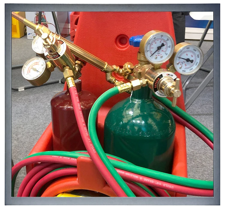 Professional Oxygen Acetylene Welding and Cutting Kit with Tools Case ...