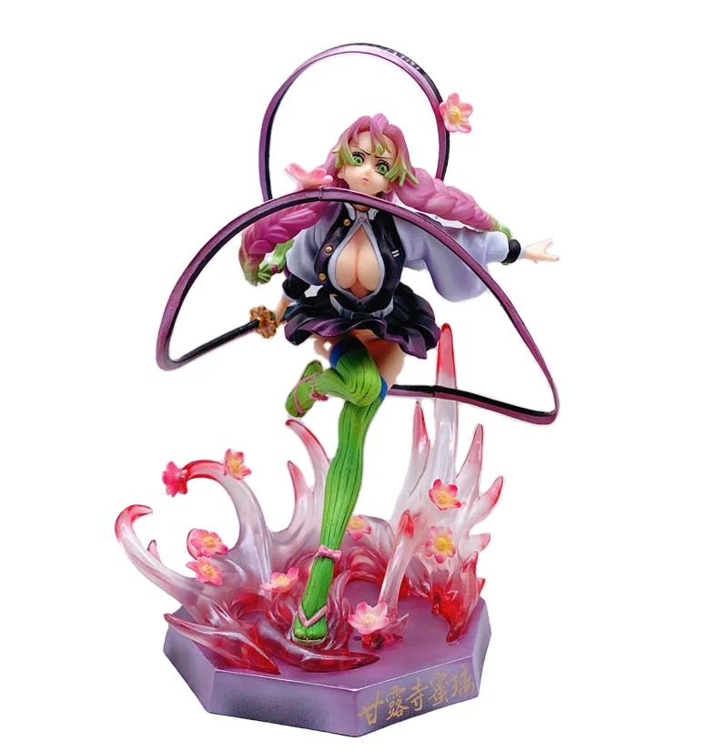 21CM Demon Slayer Mitsuri Kimetsu No Yaiba Kanroji Mitsuri Sexy Anime Figure Cartoon Model Collection Doll for Kids 21CM Demon Slayer Mitsuri Kimetsu No Yaiba Kanroji Mitsuri Sexy Anime Figure Cartoon Model Collection Doll for Kids
