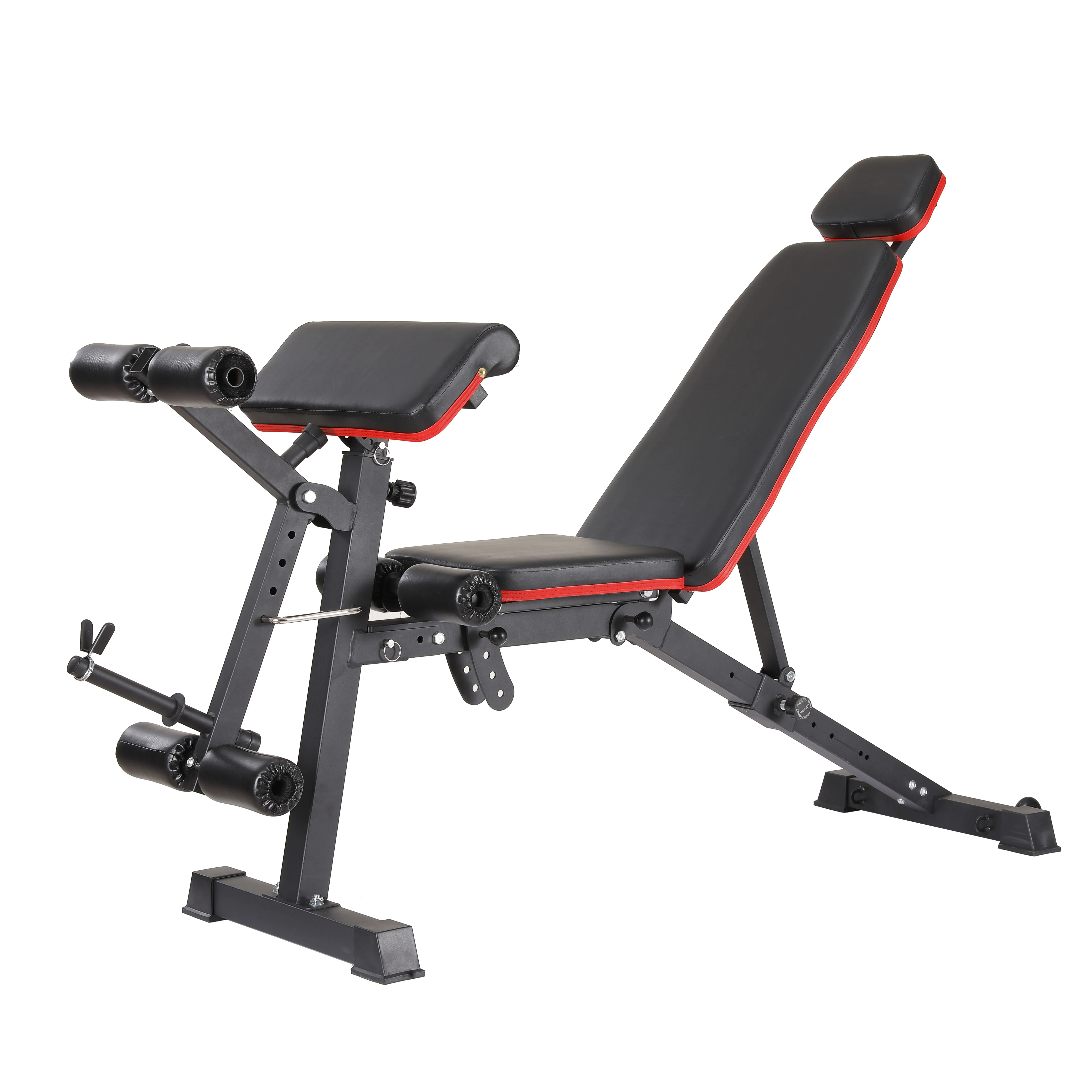Custom Bench Steel Gym Exercise Foldable Adjustable Weight Incline Decline Dumbbell Bench for Training