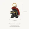 No 6 battle helmet pendant Gold