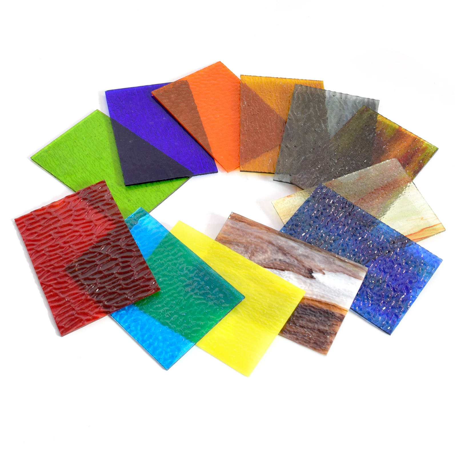 OS1 12 листов 4x6 дюймов в упаковке витражные листы Тиффани аксессуар разноцветные с изображением