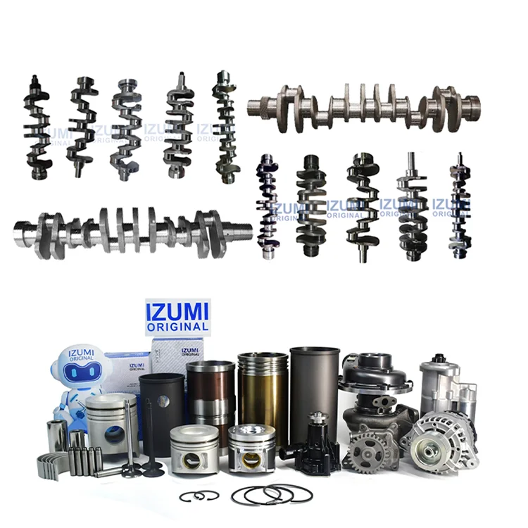 IZUMI ORIGINAL 4P Crankshaft High Quality Diesel Engine Parts For Toyota