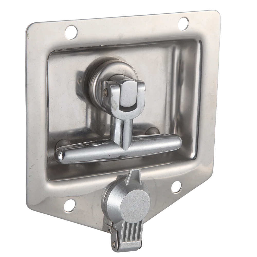 Meigu t Lock Truck Tool Box  Stainless Steel Tool Box Door Lock t Door Handle Lock Truck Folding T Handle Latch