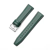 green with silver buckle