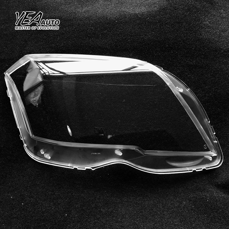 product yea auto car headlight glass pc lampshade cover lens for mercedes benz glk 300 350 headlamp glass shade lens cover 2008   2012-35