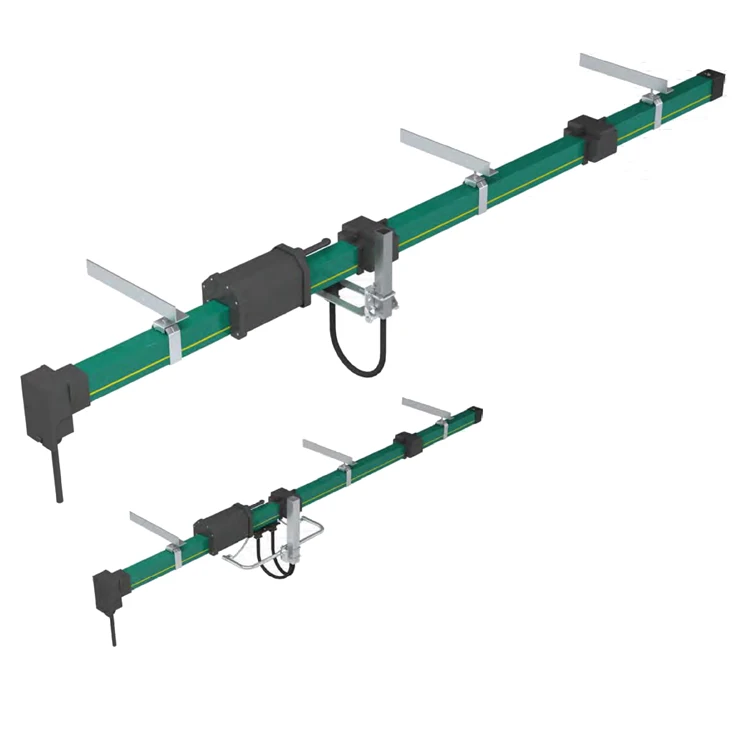 Low Price Sliding Line Busbar Power Pipe Enclosed Conductor System for Crane Power Rail Factory Price