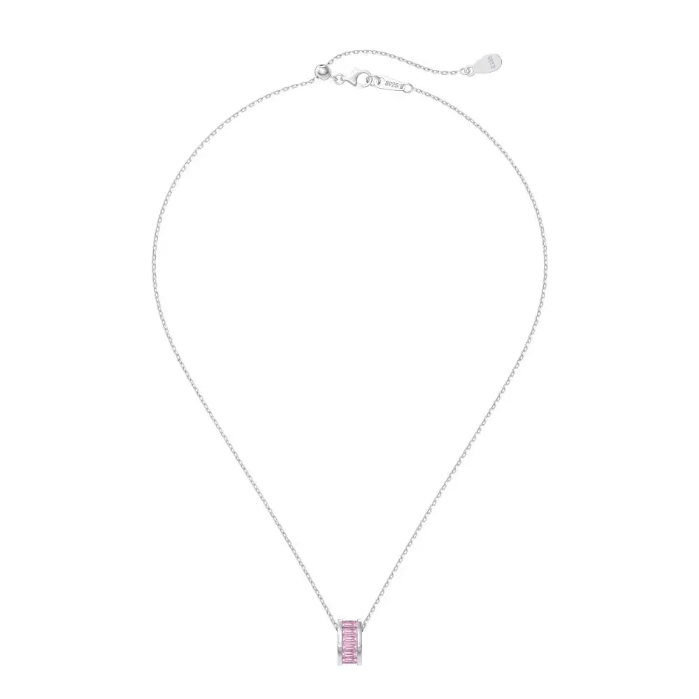 KAKODIY Luxury 925 Sterling Silver Jewelry 18K Gold Plated Cubic Zirconia Ring Pendant Necklace detail 2