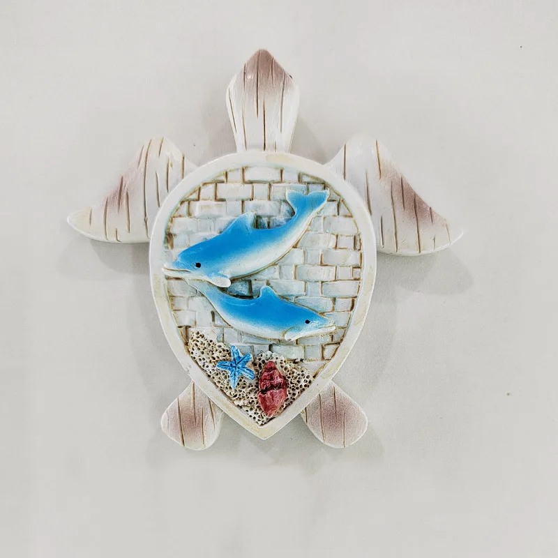 Dolphin With Palm Tree Surf Board California Magnet Hawaiian Collections Souvenir Magnet of Egypt Thailand Sri Lanka Bali