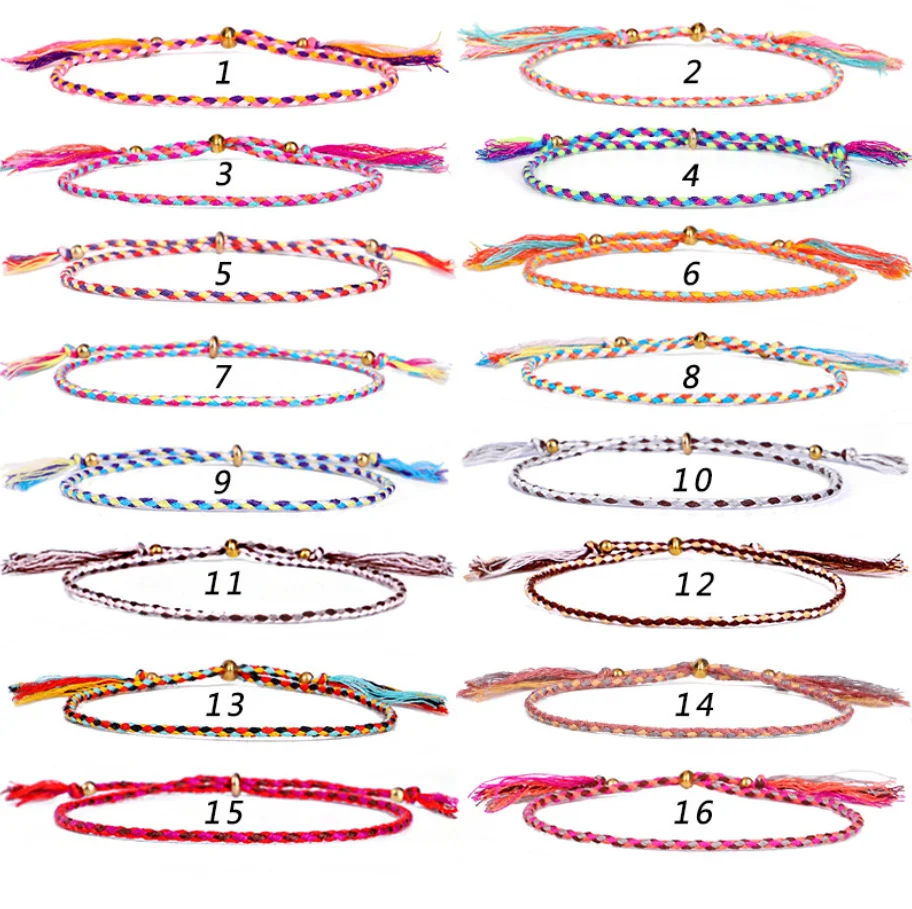 summer color bracelets