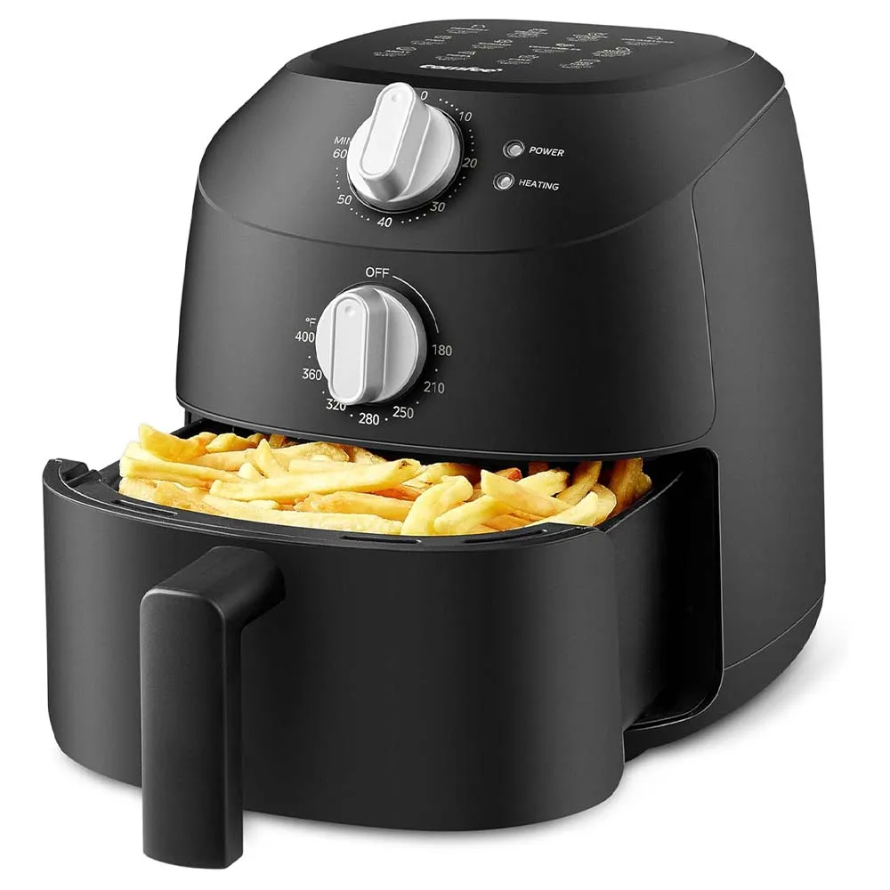 キッチン家電 Air Fryer Brentwood 2 qt. White Small Electric Air Fryer with Timer