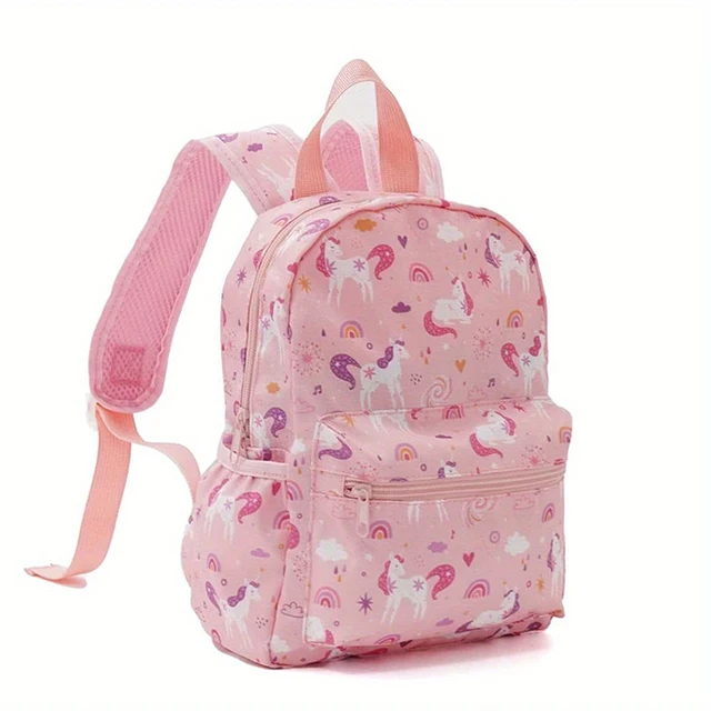School backpack bag cartoon foal unicorn school backpack for girls trendy backpack waterproof kids stuff for school bags