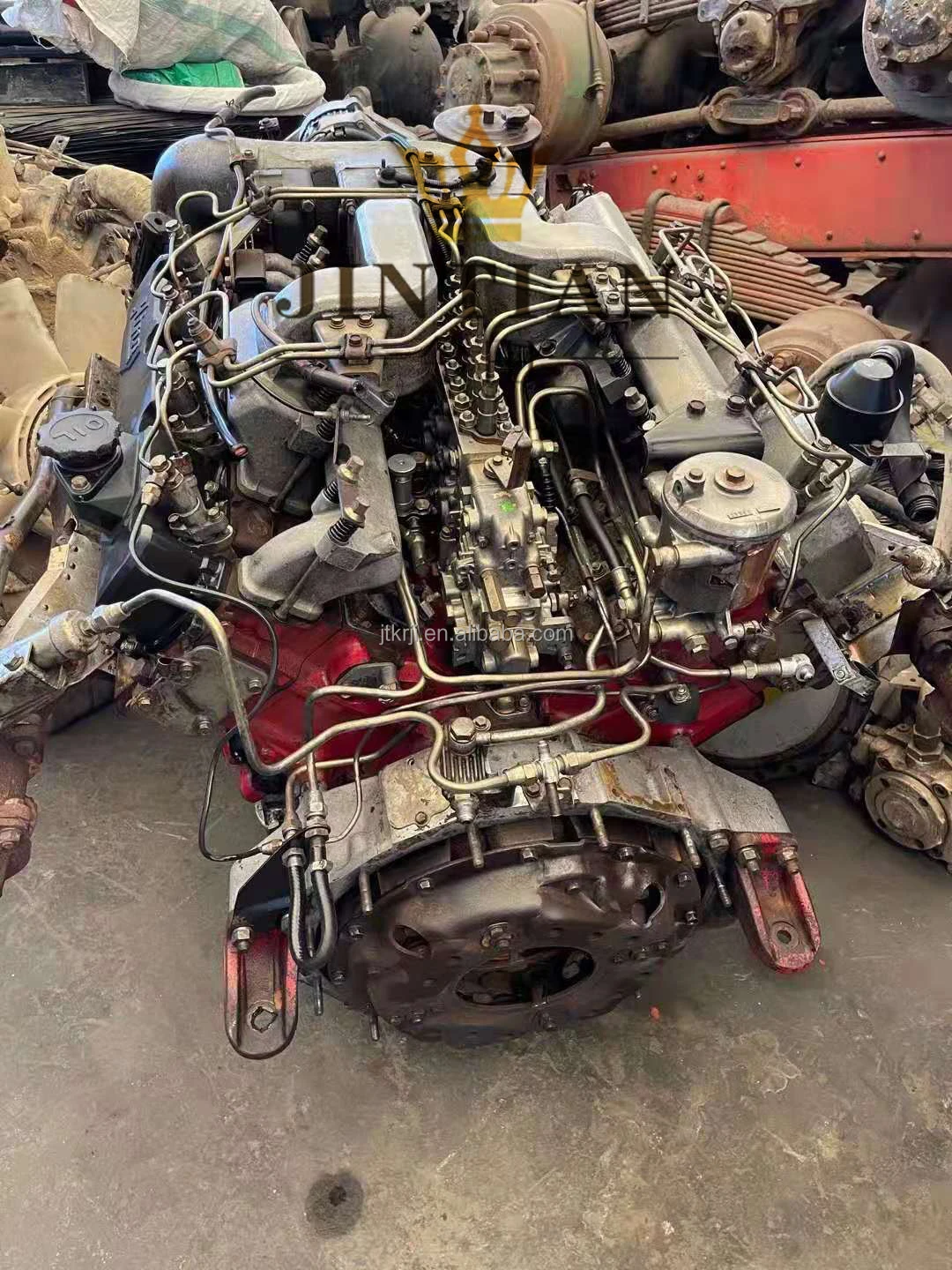 Japanese Used Original F17C Complete Engine for Truck