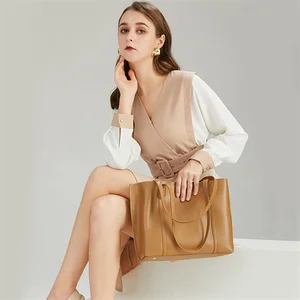 A-179 Vintage Tote Bag for Women European American Style Single Shoulder Large Capacity Handbag Direct Factory Supply