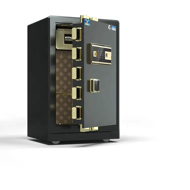 60 см широко используемый офисный Сейф прочный для денег с отпечатками пальцев