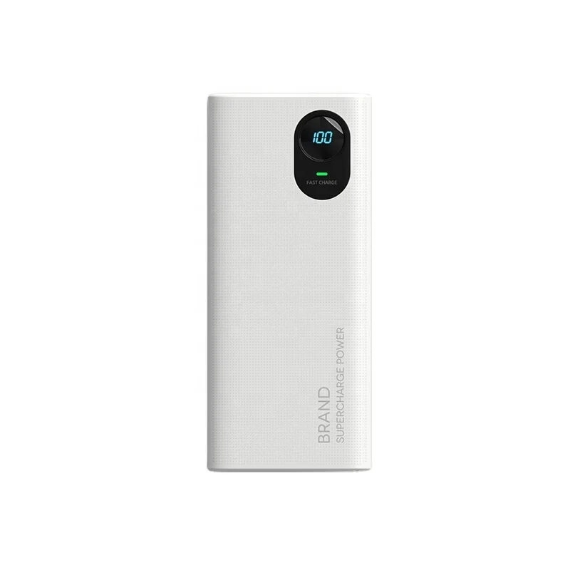 Wholesale Customize Power Bank Universal Portable Smart Phone Charger Gift Factory Price Lithium Battery 65W Power Bank 30000mah
