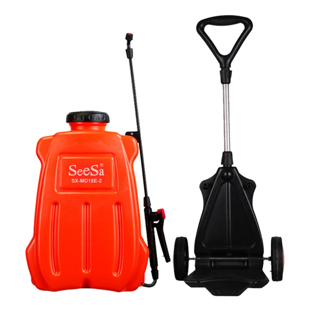 Seesa Electric Trolley Knapsack Sprayer - Versatile & Efficient