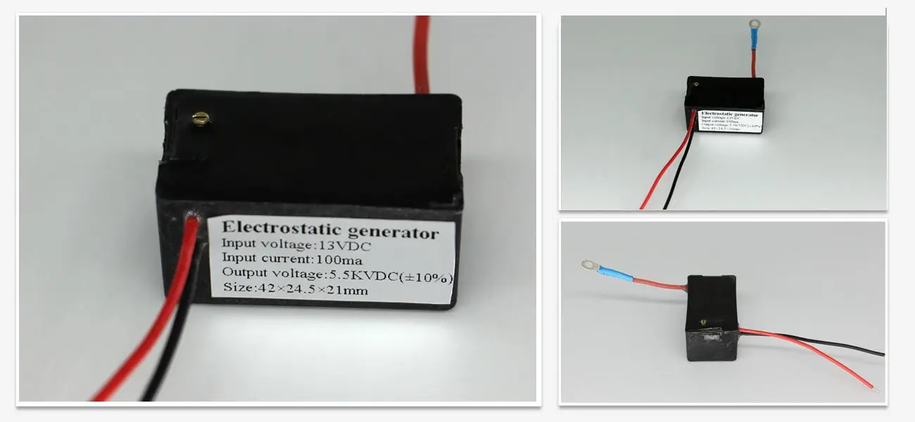 High Voltage Converter Generator Custom Factory Waterproof Electrostatic Sprayer with Single Output for Electrostatic Sprayer