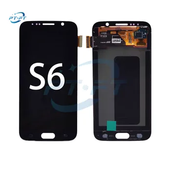 Cell Phone Touch Screen Display Assembly Wholesale  2K LCD Replacement For Samsung Galaxy S6 G920