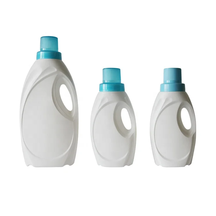 Customized Size 1000ml HDPE Plastic Laundry Detergent Liquid Soap Bottle Plastic Fabric Soft Lotion Bottle