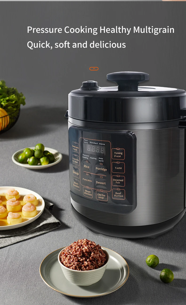 New Design 6l Electric Multi Cooker Smart Cooker Wholesale Large