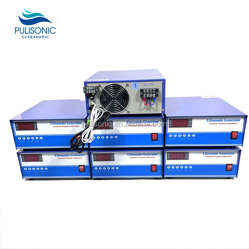 28Khz Remote Control Ultrasonic Transducer Power Supply Industrial RS485 Network Protocol Cleaner Generator