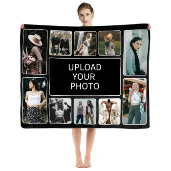 OEM Modern Style Flannel Fleece Throw Blanket for Bedroom Popular Luxury Super Soft Fashion Custom My Blanket