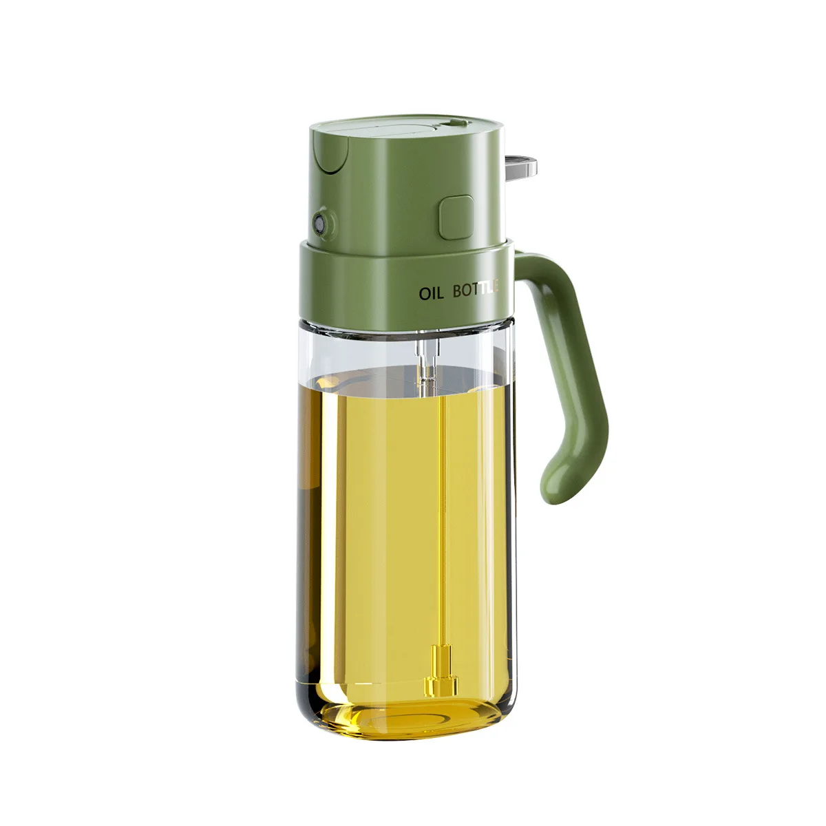 2024 New Design Kitchen 2 in 1 550ML Oil Spray Bottle Mister Automatic Cooking Oil Dispenser Olive Sprayer