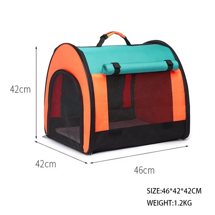 Wholesale Custom Fashion Foldable Pet Carrier Bag Portable Outdoor Travel Dog Carrier