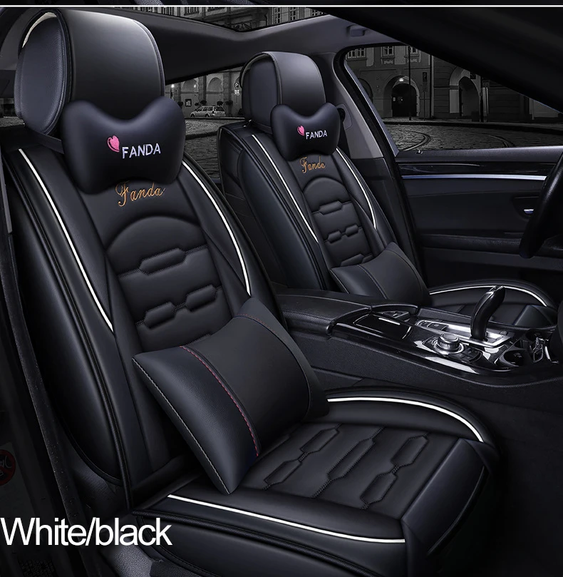 Wholesale Car Seat Cover Pu Leather 5d Waterproof Leather Car Seat ...