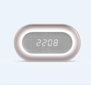 Night Light Baby Night Lamp with Clock Bedside Table Lamp with Clock