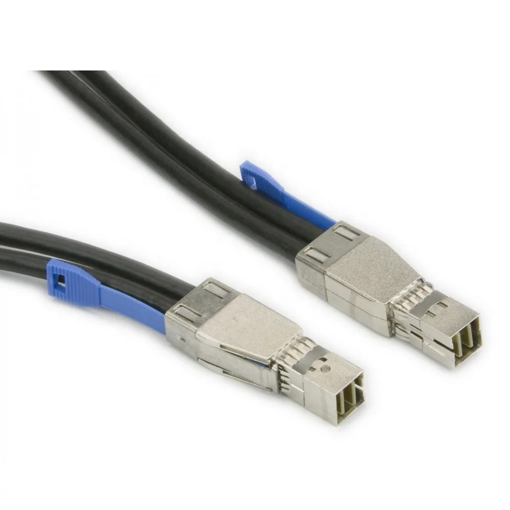 2M External Mini Serial Attached SCSI HD SFF-8644 to SFF-8644 Adaptec SAS Cable