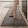 Sally hemp sponge kitchen mat - gray