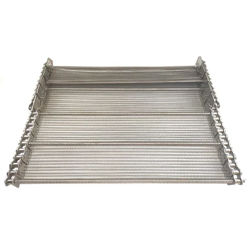 stainless steel conveyor belt chain link wire mesh metal conveyor belt