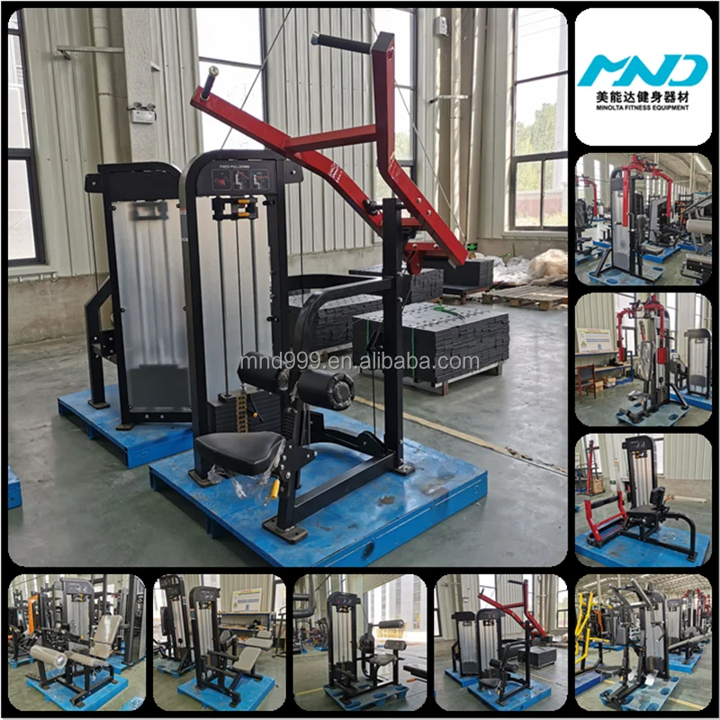 Lat Pull down Strength Machine Commercial Fitness Equipment