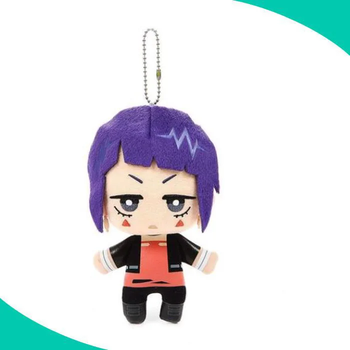Wholesale Factory OEM Design Soft Stuffed Custom Japanese Anime Plush Keychain