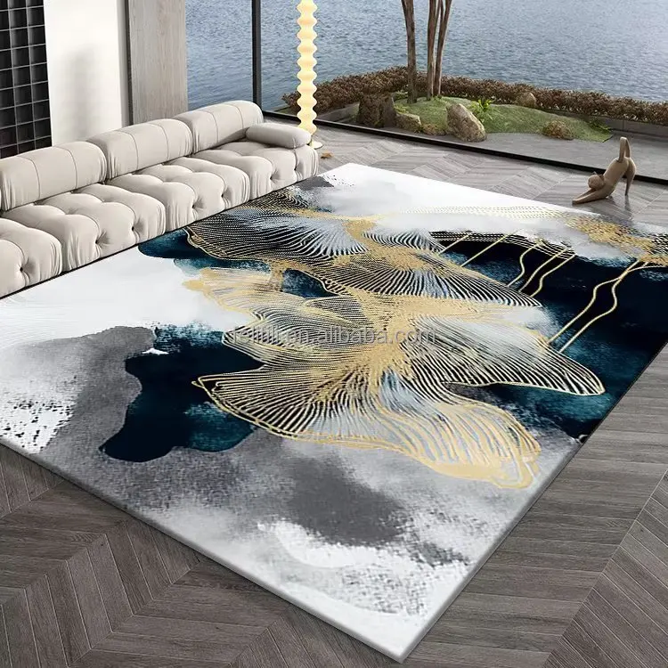 Factory Direct Selling 3d Printed New Design Carpet Fluffy Rugs Big ...