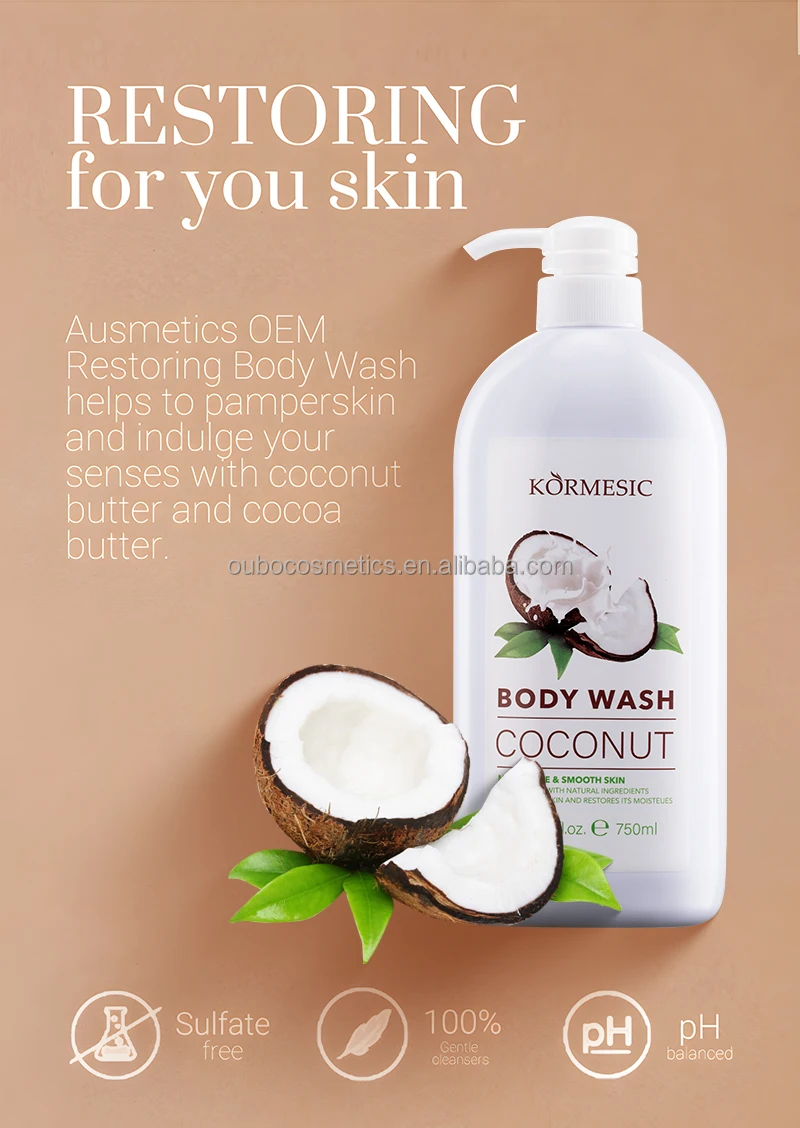 Kormesic Fragrance Moisturizing Organic Shower Perfume Smooth Skin Care