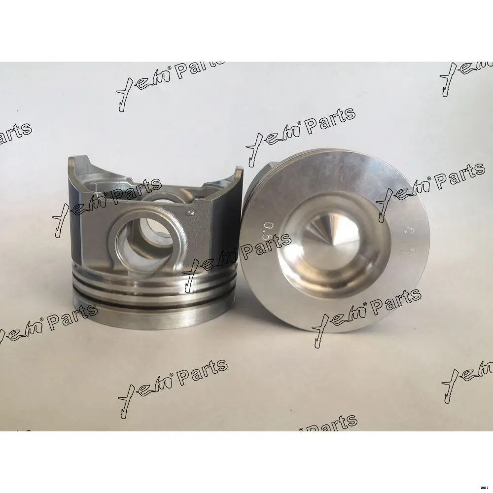 Engine Piston Kit With Piston Pin Fit for Kubota V3800 Tractor Excavator Spare Parts