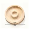 Plato de madera para pulseras - Redondo