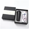 Black lock coffee cup electric massage comb two-piece set