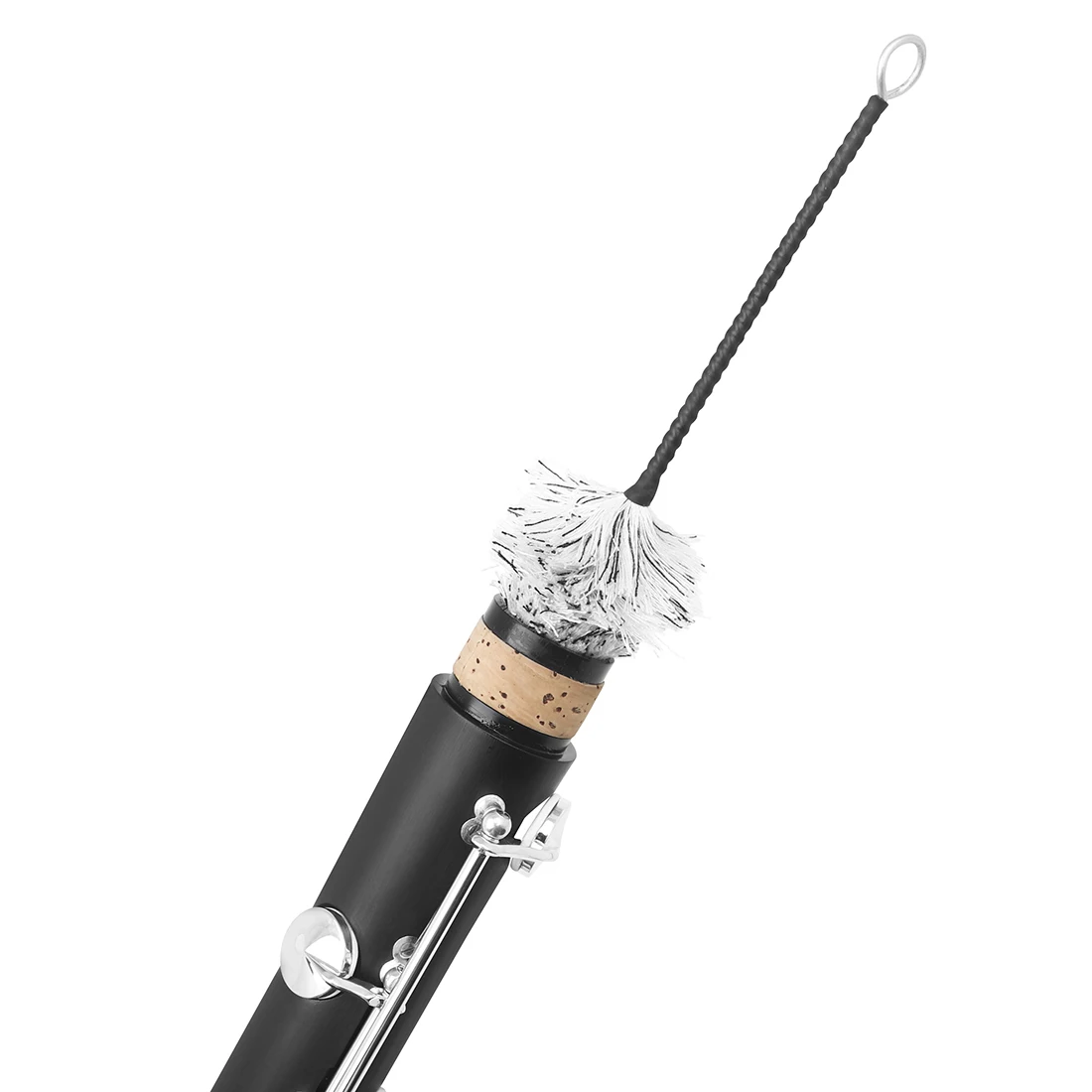SLADE Clarinet Cleaning Tool Cleaning Pad Cotton Thread Practical Clarinet Care Tool Cleaning Brush