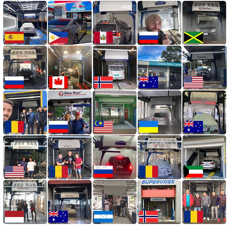 Touchless Car Washing Machine Fully Automatic Brushless Car Wash