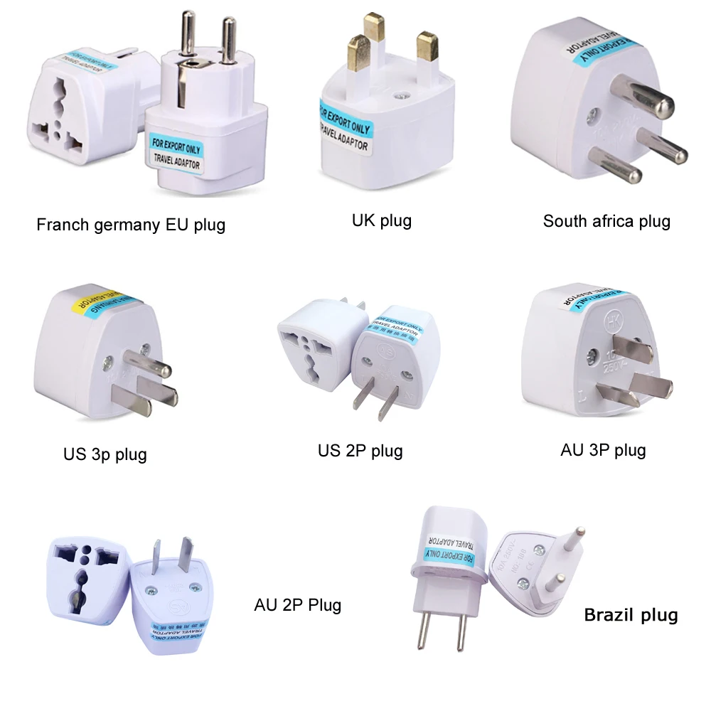 Adattatore Universale Da Viggio All-in-One Con 1 USB-A E 1 USB-C | Presa Per Italia, USA, UK, Europa, Australia, Giappone, 200+ Paesi | Compatto E Leggero 100g, Protezione 6A - 4