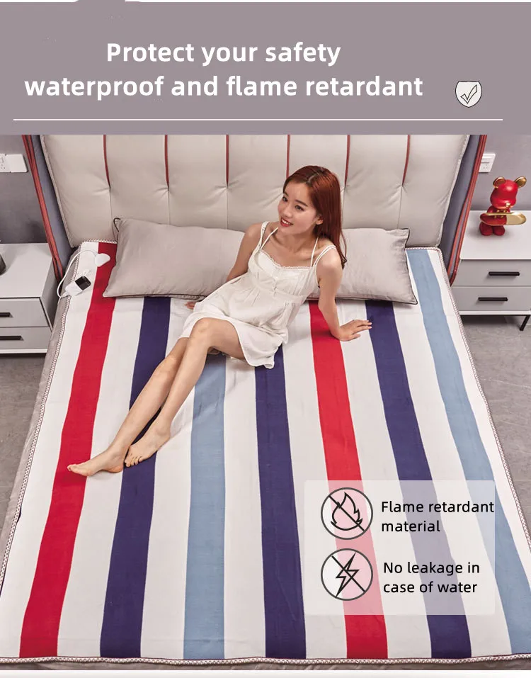 2023 Ce Wholesale Electric Cool Blanket Double Electric Heated Blankets