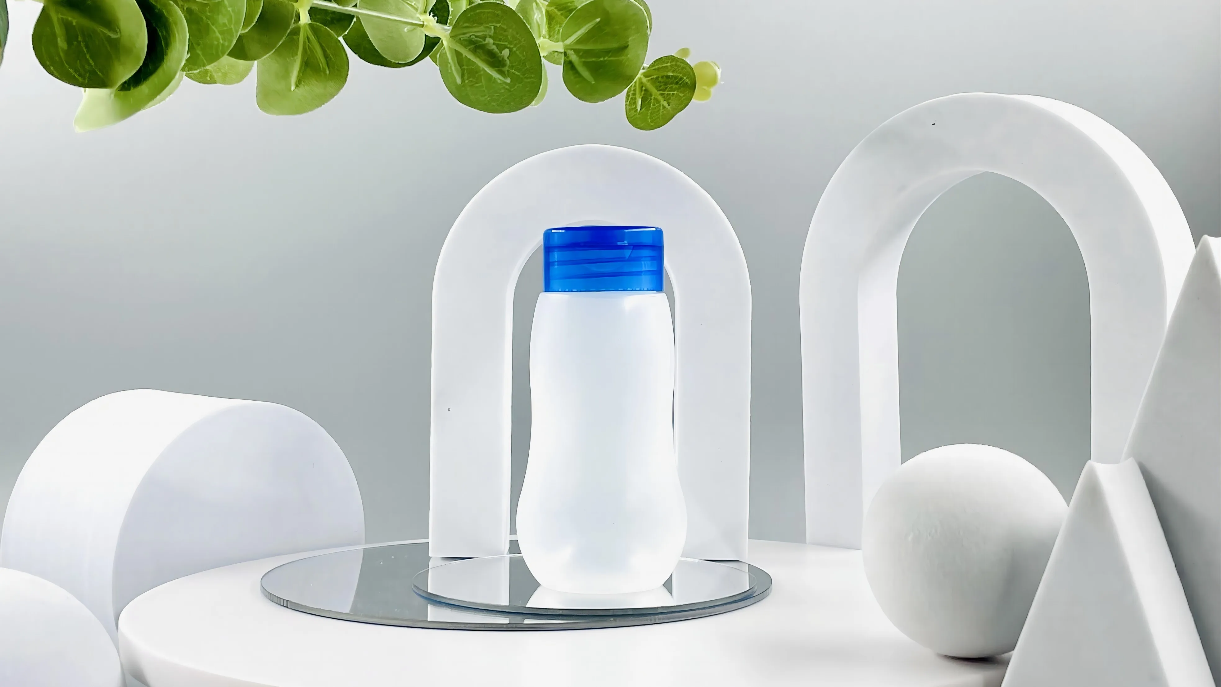 Plastic Bottles 90ml Bottles With Child Resistant Flip Top Cap For Eco