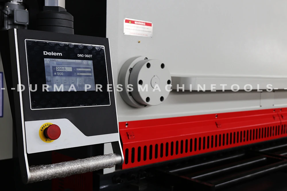 Durmapress Swing Beam Type ESTUN Controller Hydraulic Metal Shearing Machine