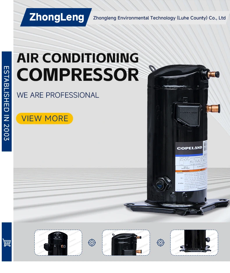 Sanyo C-SCP510H38B 5HP DC Scroll Compressor for Split Systems - detail 2