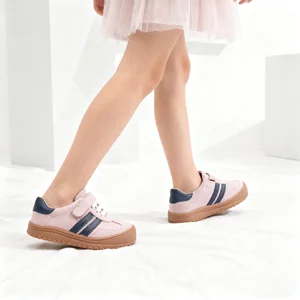 Babyhappy Kids Premium Leather Wide Toe Shoes Natural Walking Experience Confortable Zero Drop Barefoot Shoes Sneakers