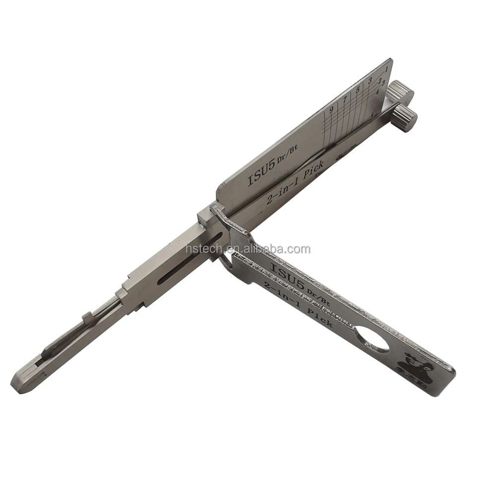 Original Lishi 2 in 1 ISU5 Lock Pick and Decoder for Isuzuki